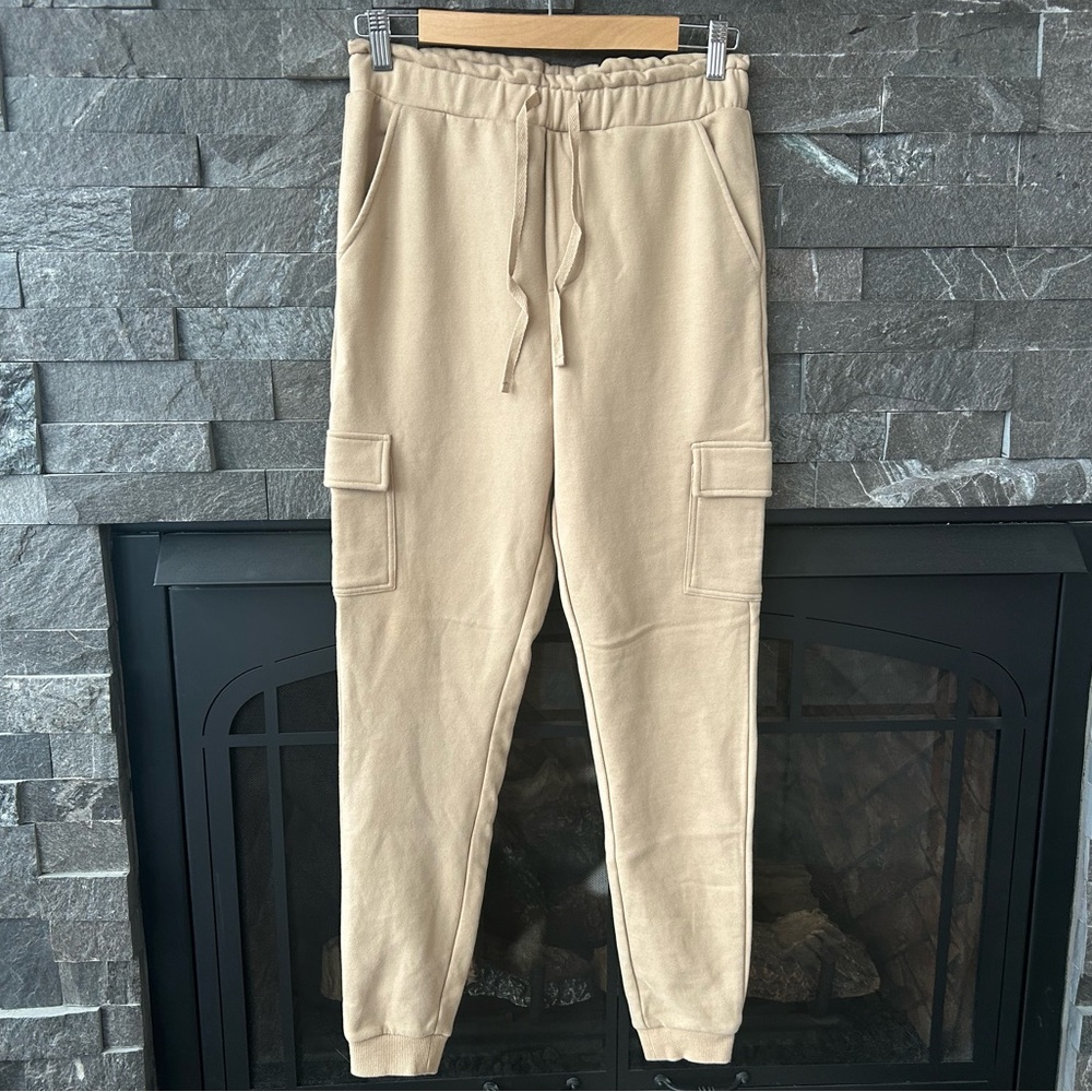 Tularosa Tan Cargo Joggers